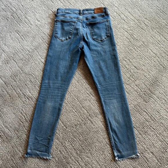 Lucky Brand Bridgette Skinny Distressed Light Wash Stretch Jeans Womens 6/28 - Picture 3 of 5